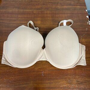 Victoria's Secret T-Shirt Push-Up Full Coverage Bra 40DD Nude